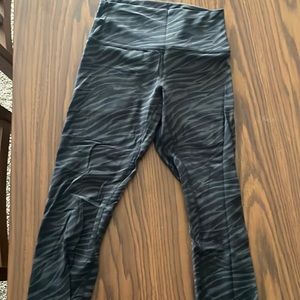 Lululemon Align 21” - black zebra